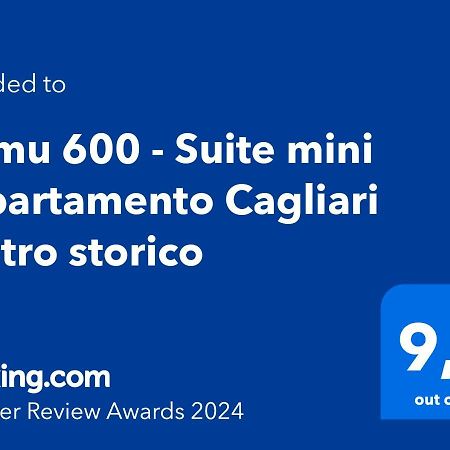 Domu 600 - Suite Mini Appartamento Cagliari Centro Storico Zewnętrze zdjęcie